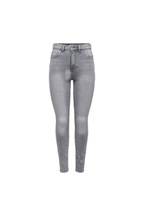 Only Yüksek Bel Dar Paça Minimalist Kadın Kot Pantolon - Günlük Stil