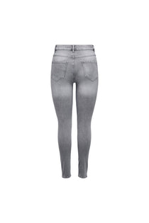 Only Yüksek Bel Dar Paça Minimalist Kadın Kot Pantolon - Günlük Stil