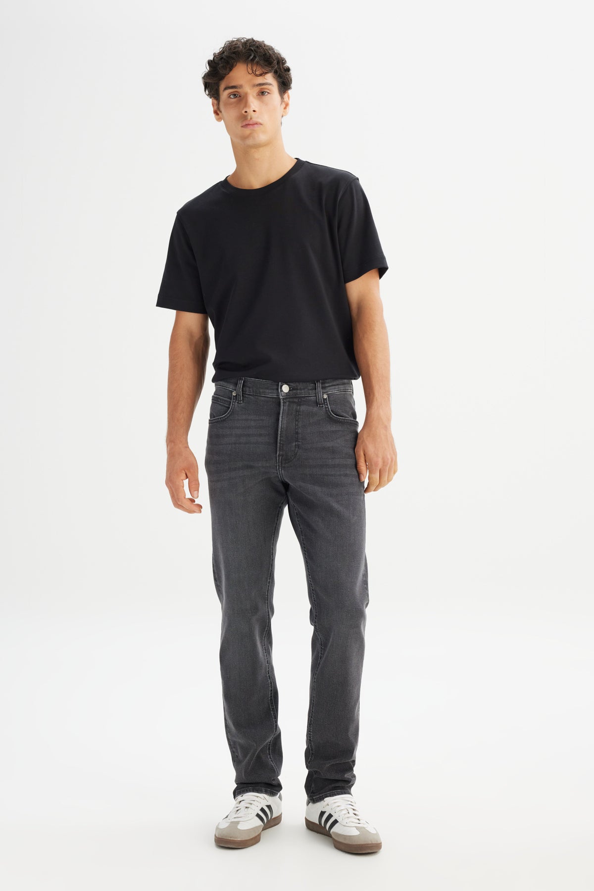 Pamuklu Staight Fit Normal Kesim Cepli Esnek Jean Kot Denim Pantolon Lee Secondary image