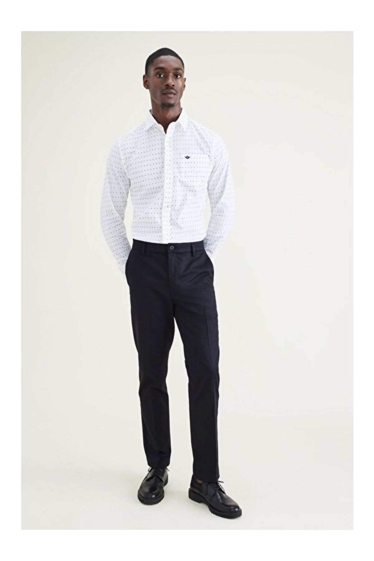 Dockers Erkek Minimalist Pantolon - Regular Fit - Günlük & Ofis