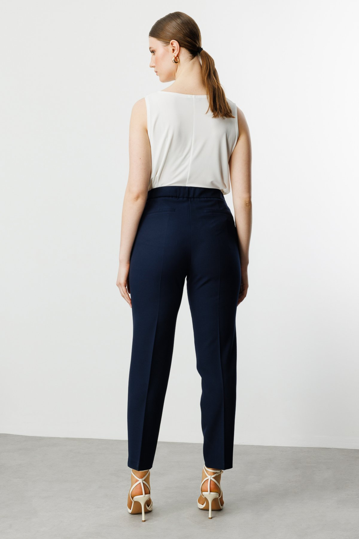 Ekol BB Minimalist Kadın Pantolon - 7/8 Boy - Şık ve Rahat