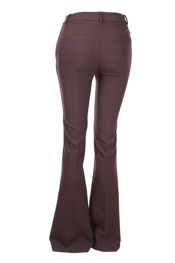 Ekol Kadın Minimalist Yüksek Bel Midi Çan Pantolon - Günlük & İş