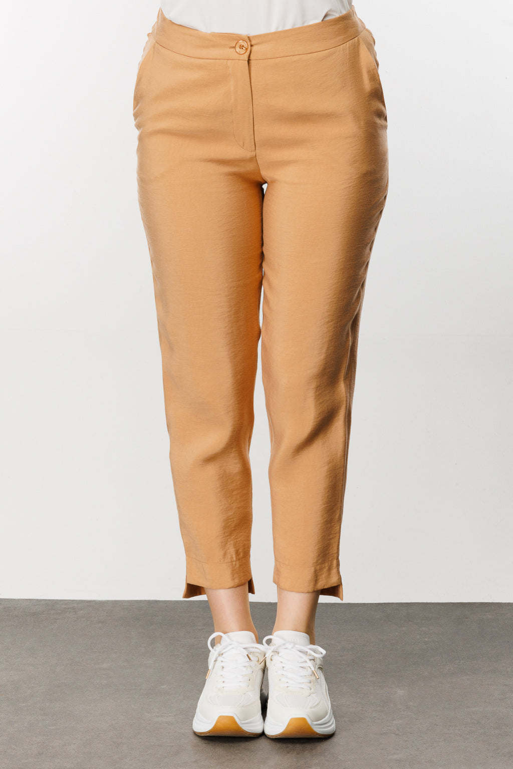 Ekol Kadın Crop Pantolon - Minimalist Günlük Stil - Hızlı Kargo
