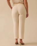 Women's Plus Size Pleated Detail Pocket Trousers Gala-Xi