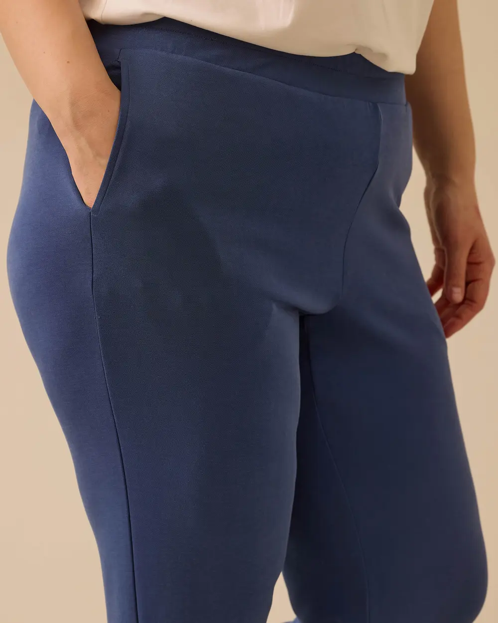 Gala-xi Oversize Midi Kadın Pantolon - Minimalist Günlük Stil Secondary image