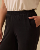 Gala-xi Oversize Midi Women's Pants - Minimalist Casual Style