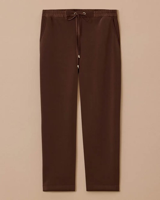 Plus size drawstring ankle-length trousers Gala-Xi