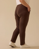 Plus size drawstring ankle-length trousers Gala-Xi