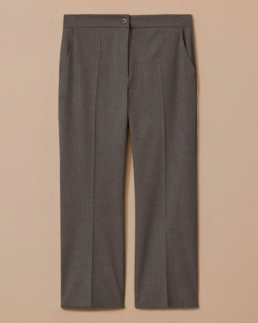 Plus size striped classic trousers Gala-Xi