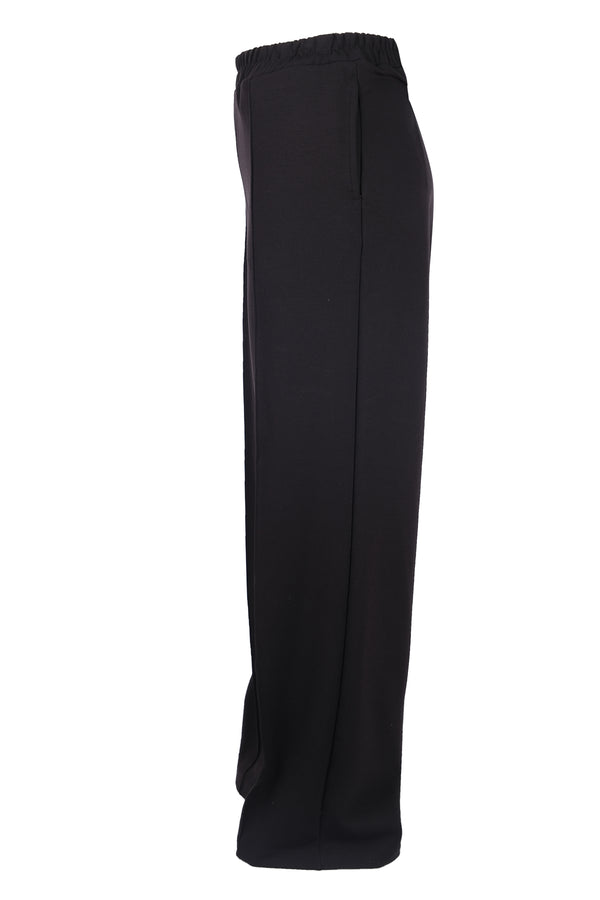 Gala-xi Minimalist Yüksek Bel Geniş Paça Midi Kadın Pantolon