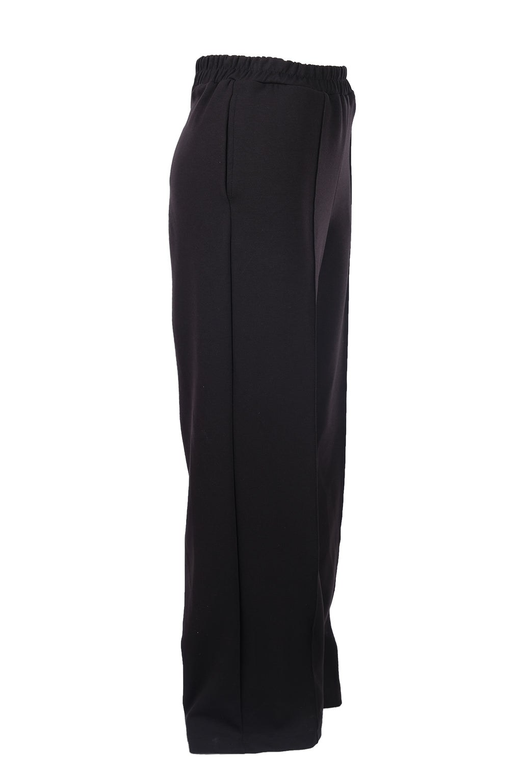 Gala-xi Minimalist Yüksek Bel Geniş Paça Midi Kadın Pantolon