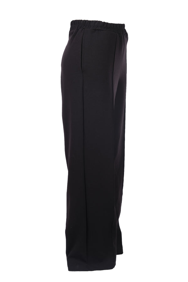 Gala-xi Minimalist Yüksek Bel Geniş Paça Midi Kadın Pantolon