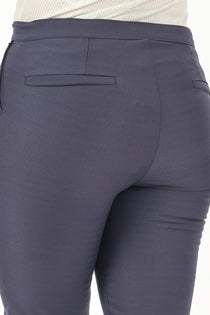 Garni Minimalist Yüksek Bel Kadın Pantolon - Günlük & İş
