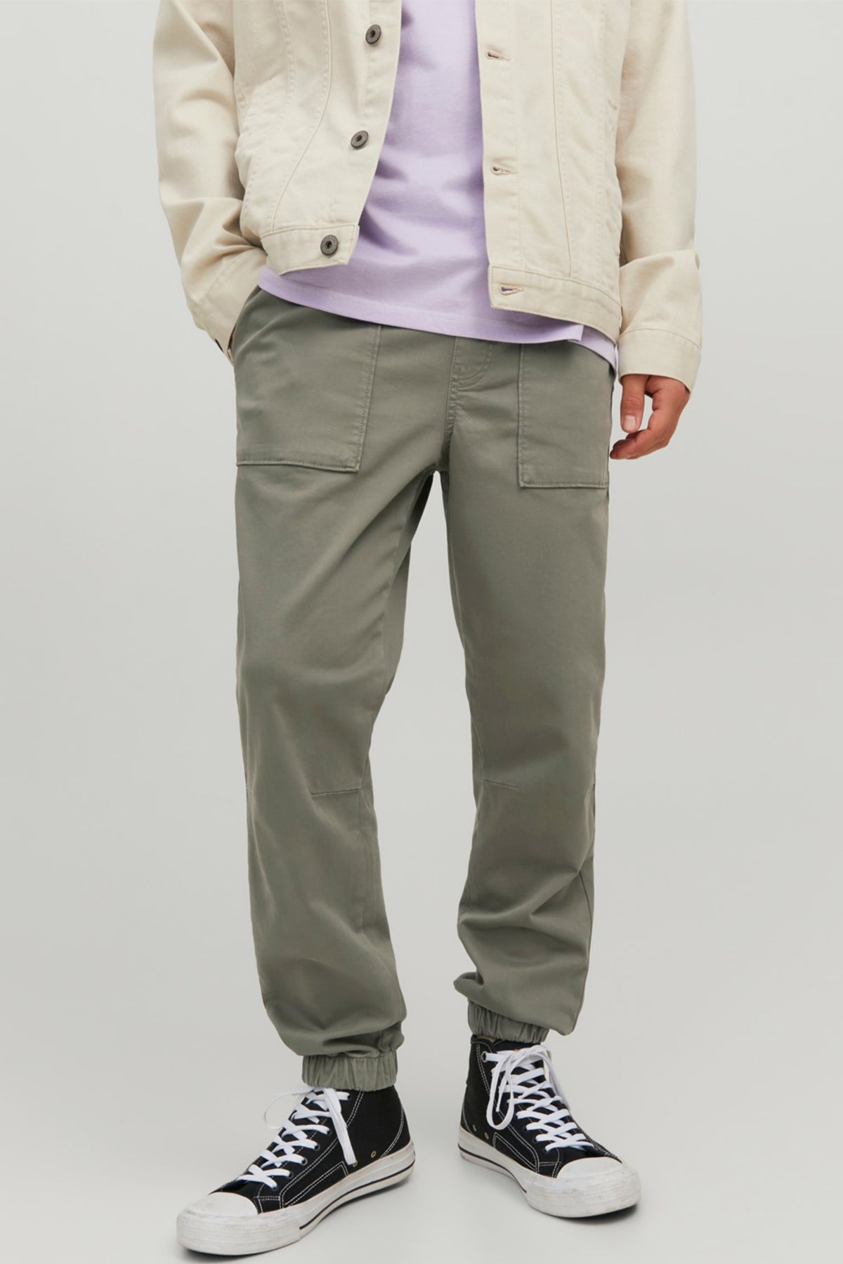 Jack&Jones Minimalist Regular Fit Erkek Pantolon - Günlük Spor Şık Ana görsel