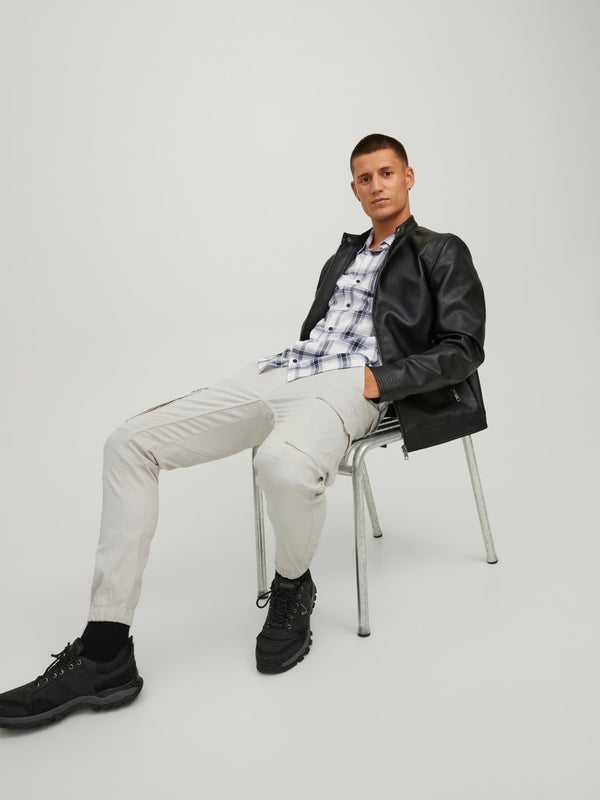 Jack&Jones Erkek Oversize Kargo Pantolon - Günlük Kombinler İçin