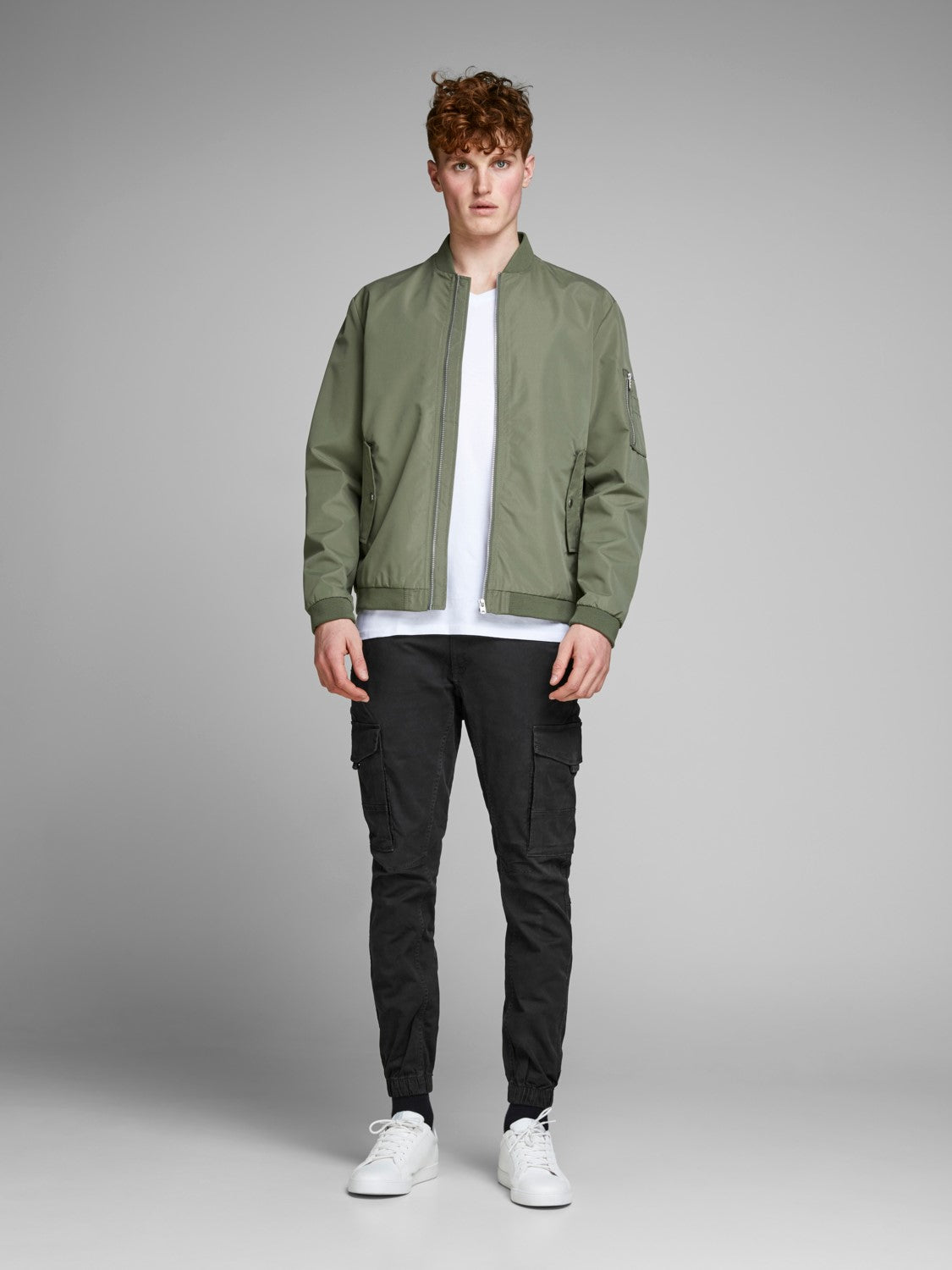 Jack&Jones Erkek Oversize Kargo Pantolon - Günlük Kombinler İçin