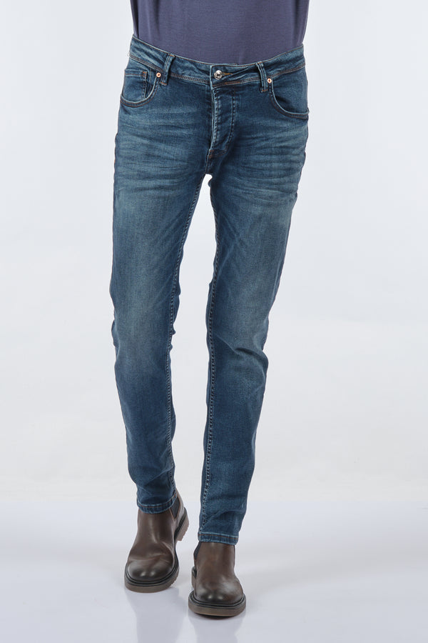 JSCO Erkek Slim Fit Jean Pantolon - Günlük Stil