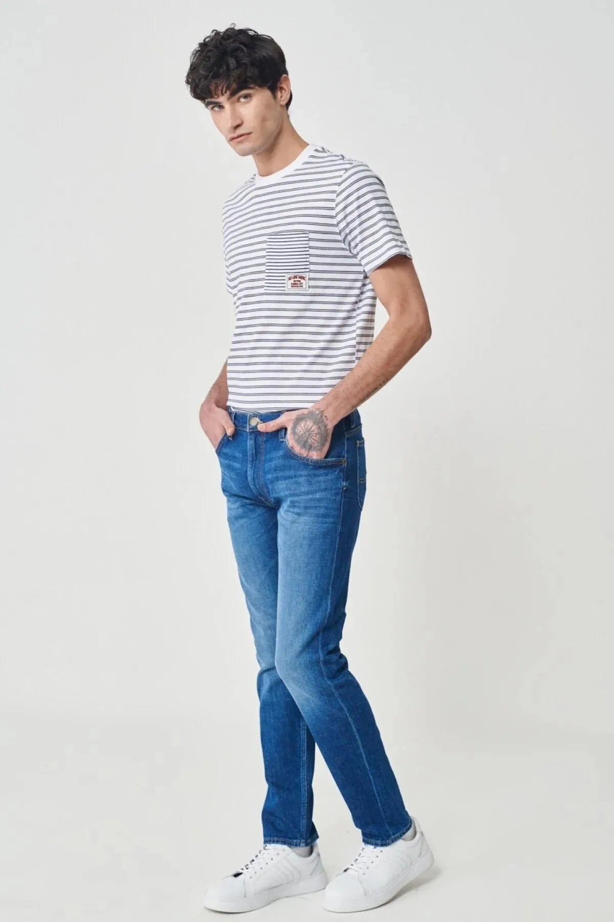 Lee Erkek Slim Fit Jean - Günlük Kullanım için İdeal