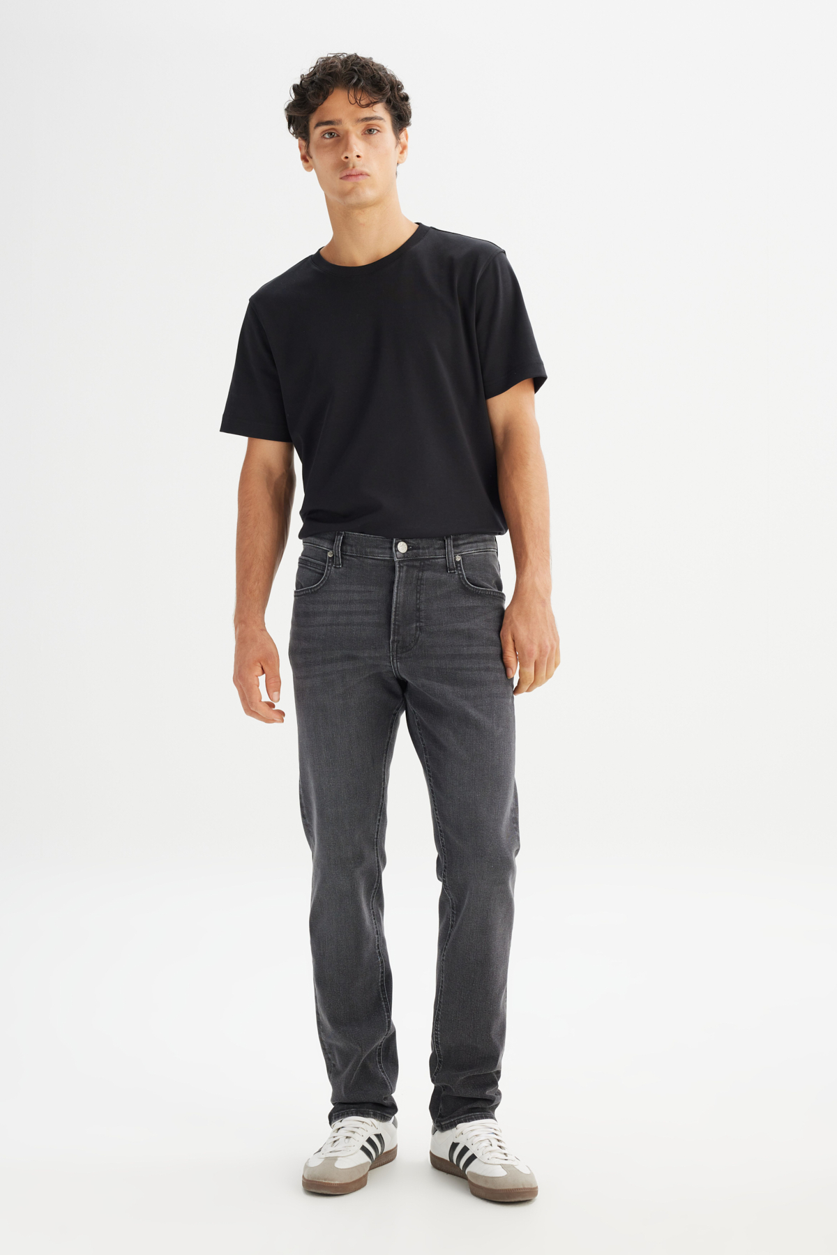 Pamuklu Staight Fit Normal Kesim Cepli Esnek Jean Kot Denim Pantolon Lee Main image