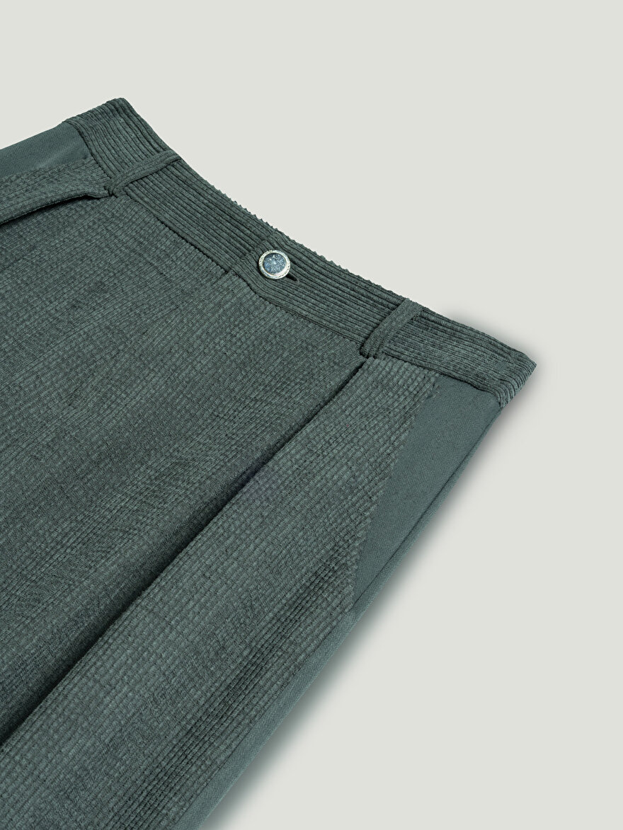 Pile Detaylı Pantolon Nocturne