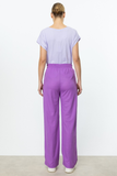 Wide Leg Trousers with Elastic Waistband