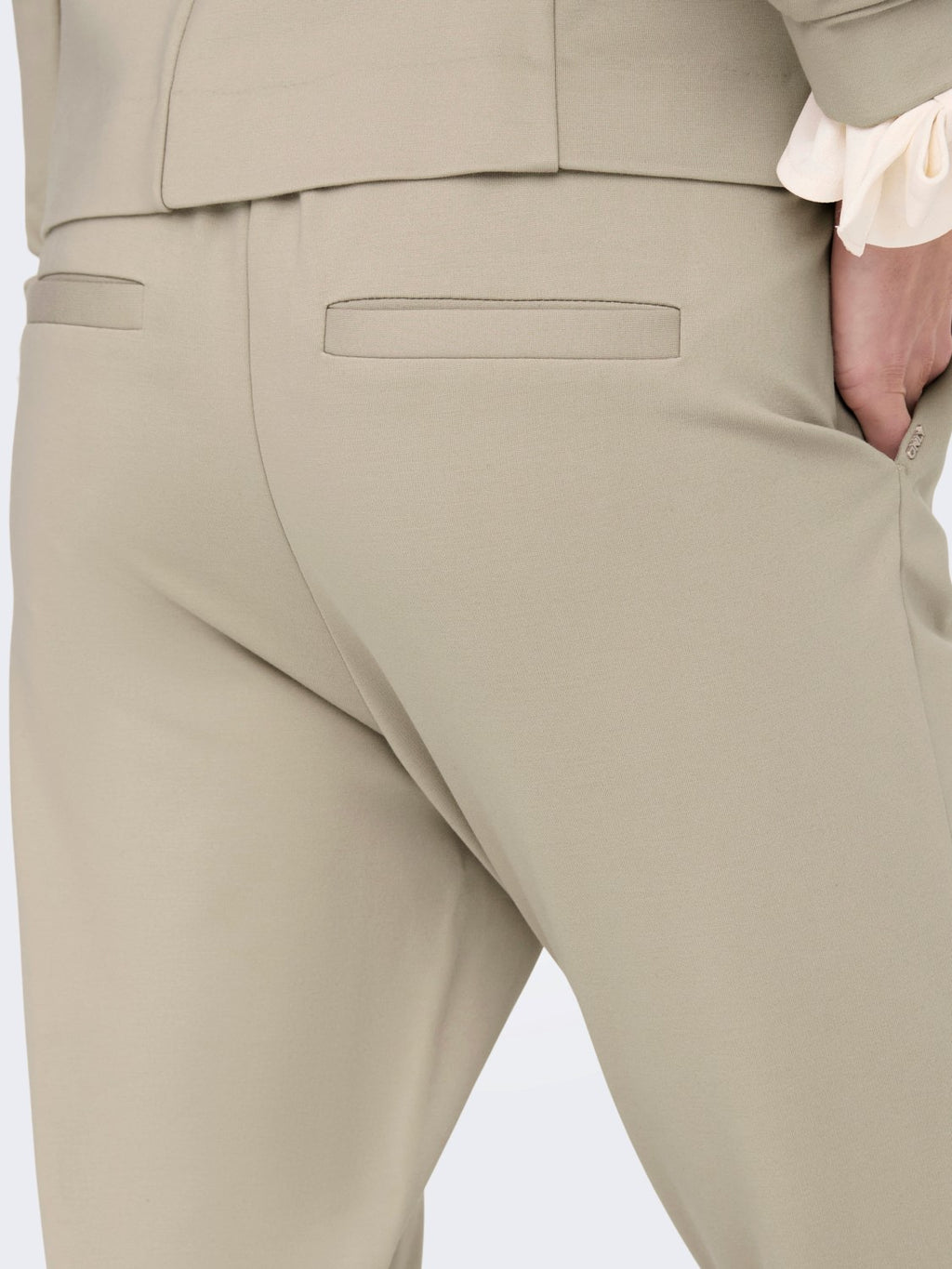Only Minimalist Yüksek Bel Midi Kadın Pantolon - Günlük Şık
