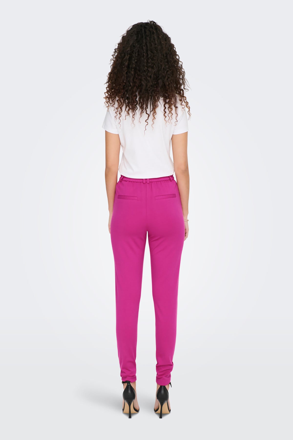 Only Minimalist Yüksek Bel Midi Kadın Pantolon - Günlük Şık