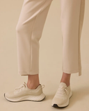 elastik bel süet detaylı pantolon Scl