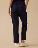 elastik bel cepli pantolon Scl