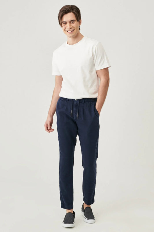 Regular Fit, Normal Cut, Drawstring Detail Chino Pants Wrangler