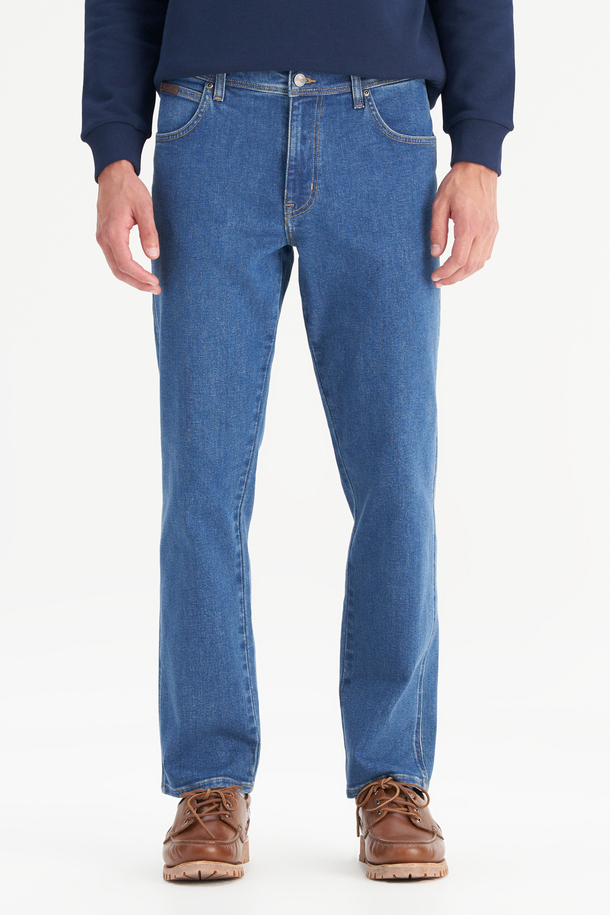 Texas Pamuklu Straight Fit Cepli Esnek Jean Kot Denim Pantolon Wrangler Secondary image