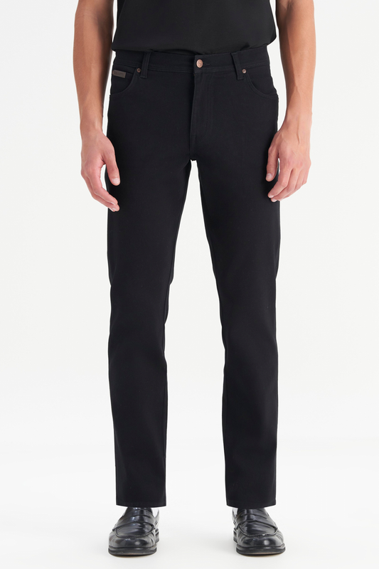 Texas Cotton Slim Fit Narrow Cut Pocketed Stretch Jean Denim Trousers Wrangler MW12S016100