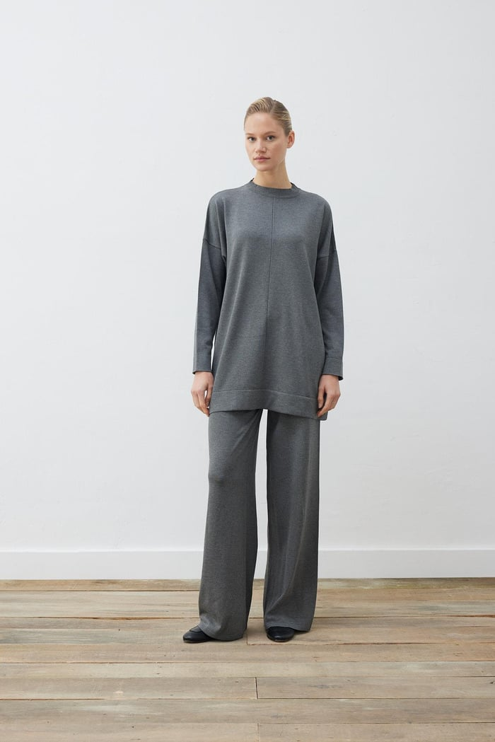 Voleta Mereize Triko Pantolonlu Takım
