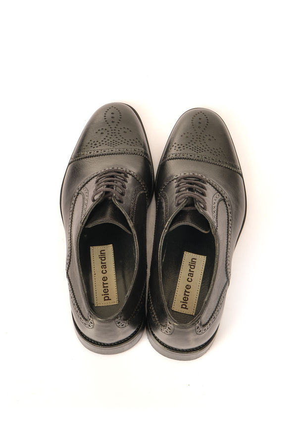 Pierre Cardin Erkek Klasik Deri Oxford Ayakkabı - Minimalist Tasarım