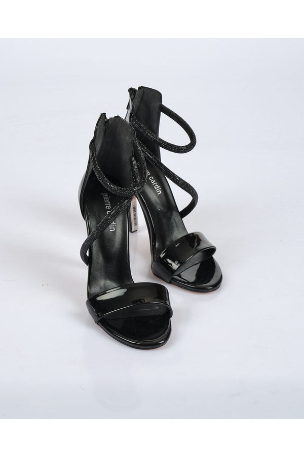 Pierre Cardin Minimalist Topuklu Sandalet - Yüksek Topuk - Deri