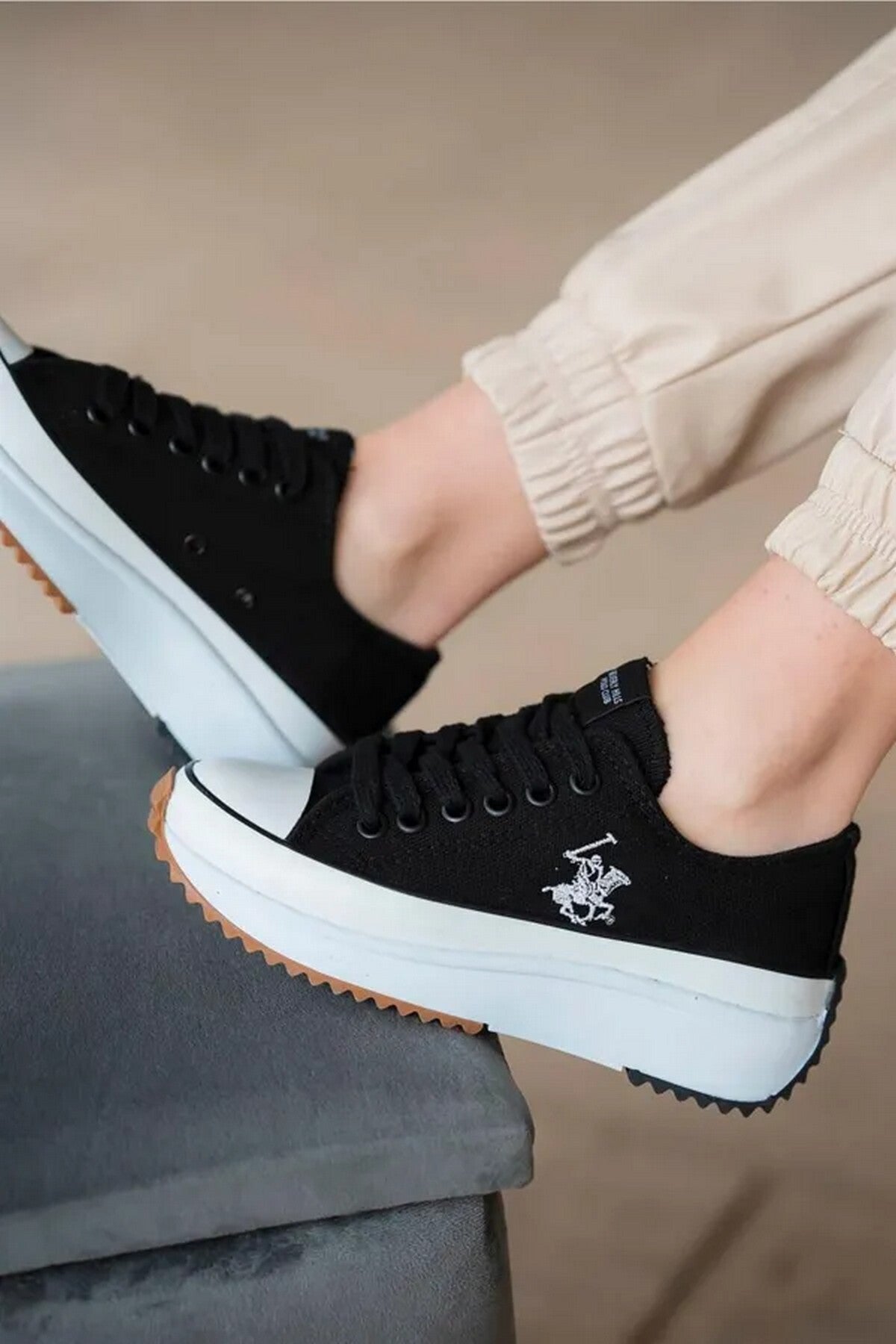 Polo Club Minimalist Kadın Günlük Sneaker - Platform Taban