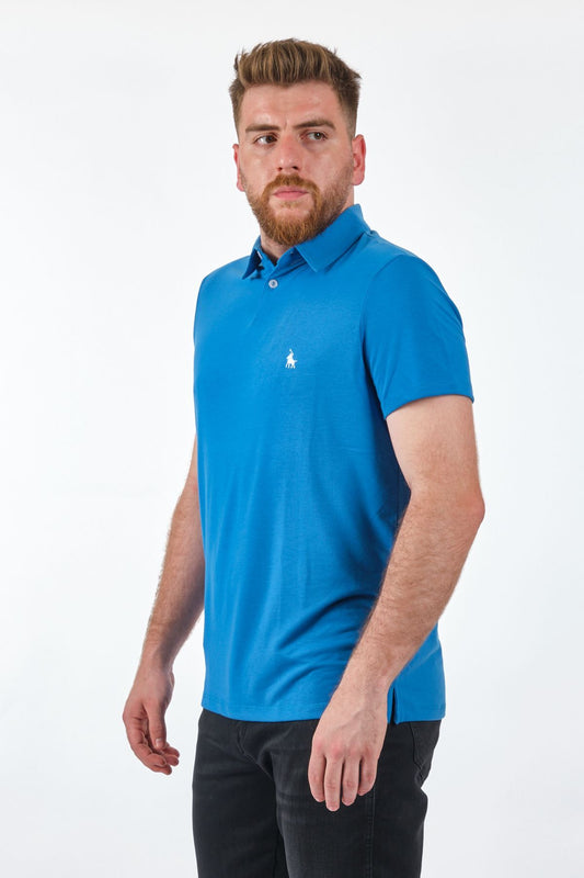 Polo Erkek Kısa Kol Polo Yaka Minimalist T-Shirt - Günlük Şıklık