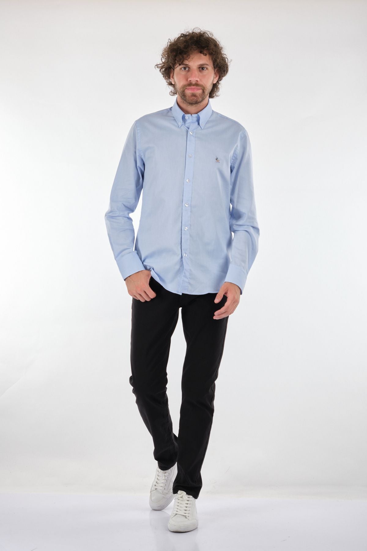 Polo Erkek Uzun Kol Oxford Gömlek - Minimalist & Şık