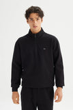Regular Fit Sweatshirt with Zipper Detail - Lee