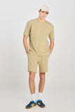 Relaxed Fit Geniş Kesim Bisiklet Yaka Pamuklu Açık Yeşil T-Shirt L2510271299