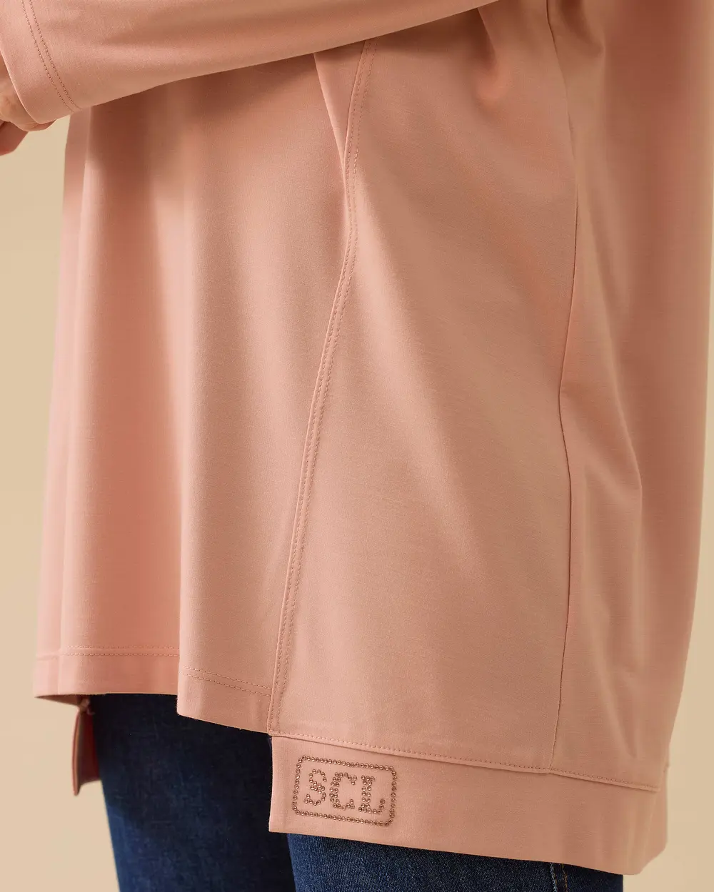 Scl Kadın Yuvarlak Yaka Basic Tunik 10002511211055