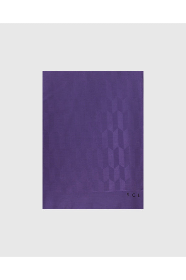 SCL Minimalist Geometrik Desen Kadın Şal - Günlük Kullanım