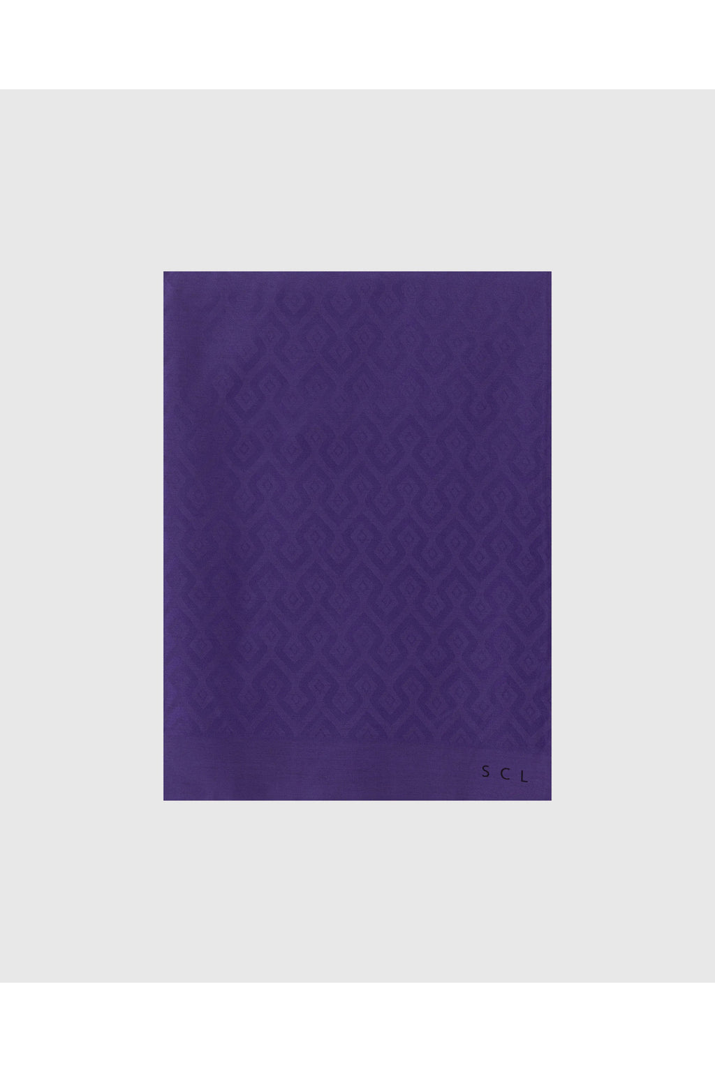 SCL Minimalist Geometrik Desen Kadın Şal - Oversized & Şık