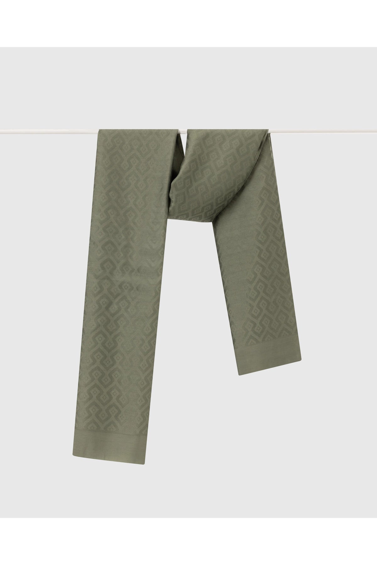 SCL Minimalist Geometrik Desen Kadın Şal - Oversized & Şık