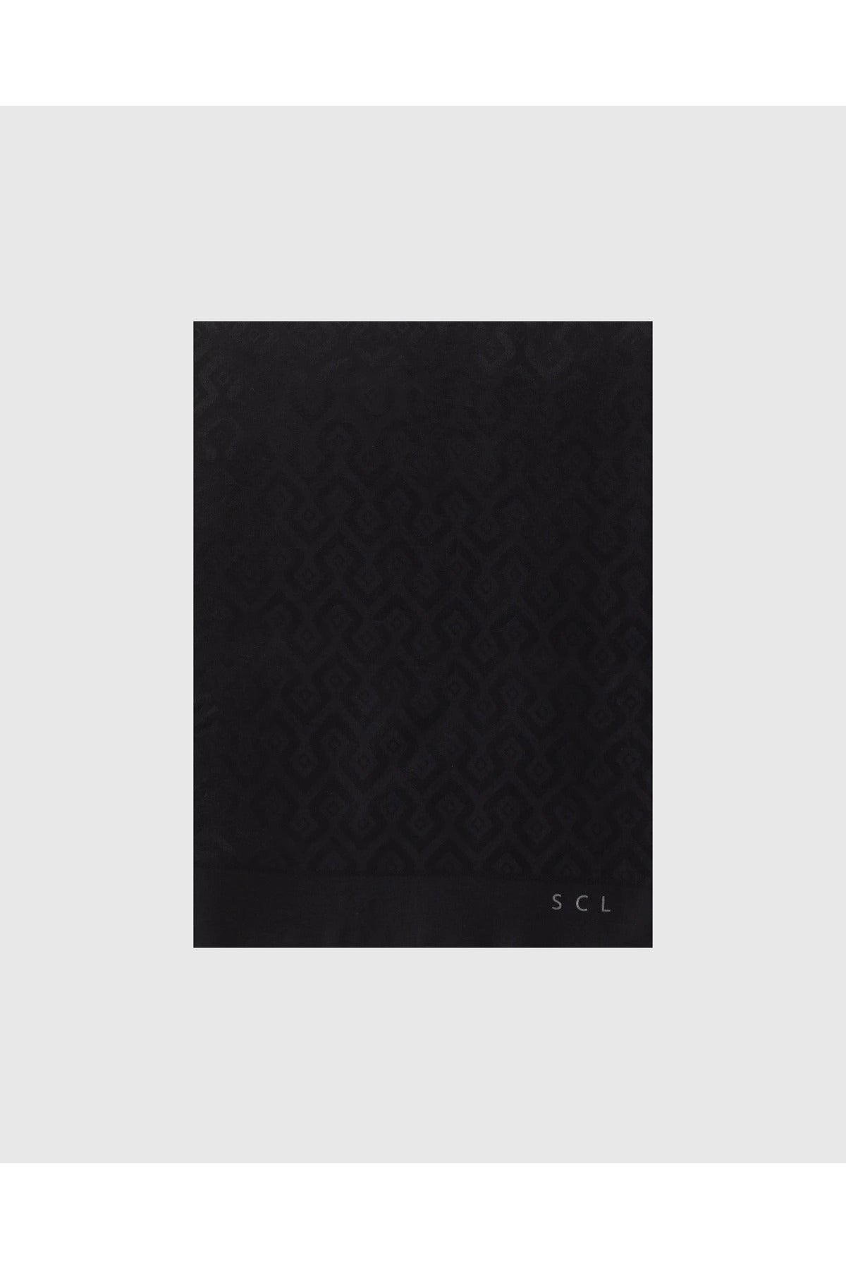 SCL Minimalist Geometrik Desen Kadın Şal - Oversized & Şık Secondary image
