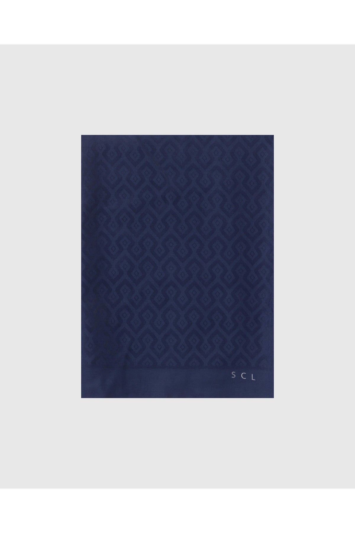 SCL Minimalist Geometrik Desen Kadın Şal - Oversized & Şık