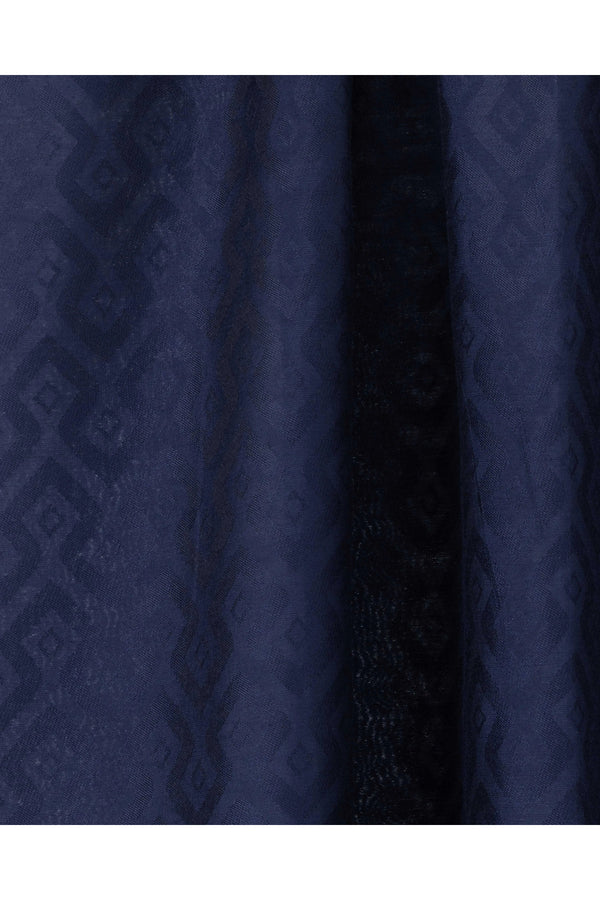 SCL Minimalist Geometrik Desen Kadın Şal - Oversized & Şık