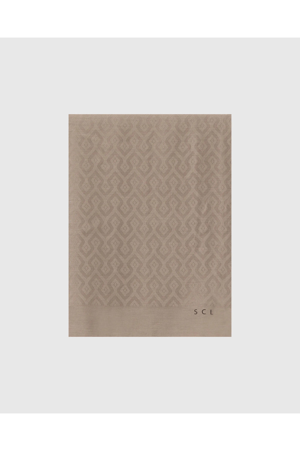 SCL Minimalist Geometrik Desen Kadın Şal - Oversized & Şık
