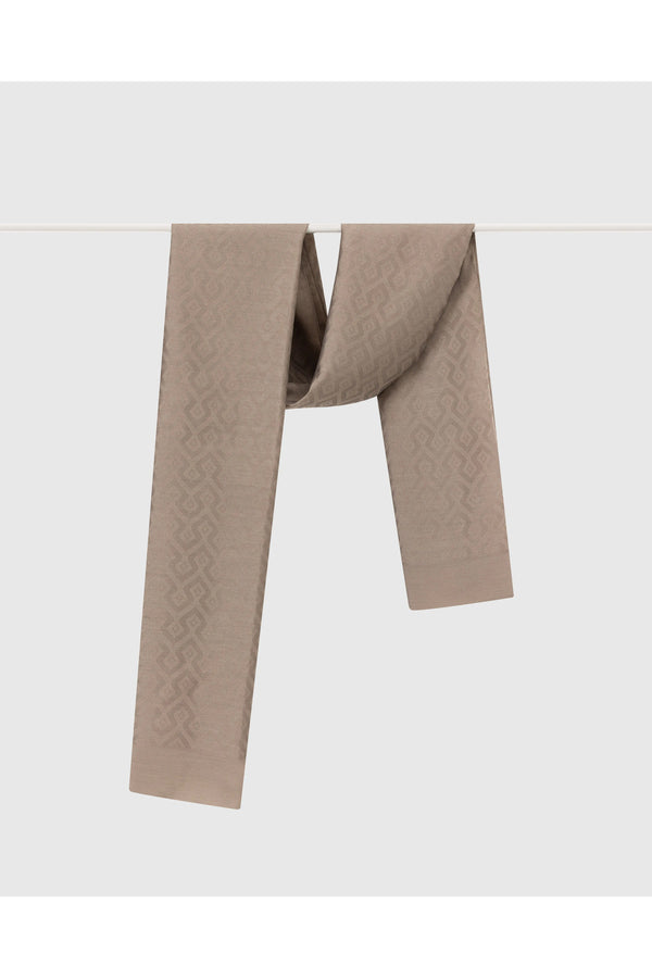 SCL Minimalist Geometrik Desen Kadın Şal - Oversized & Şık