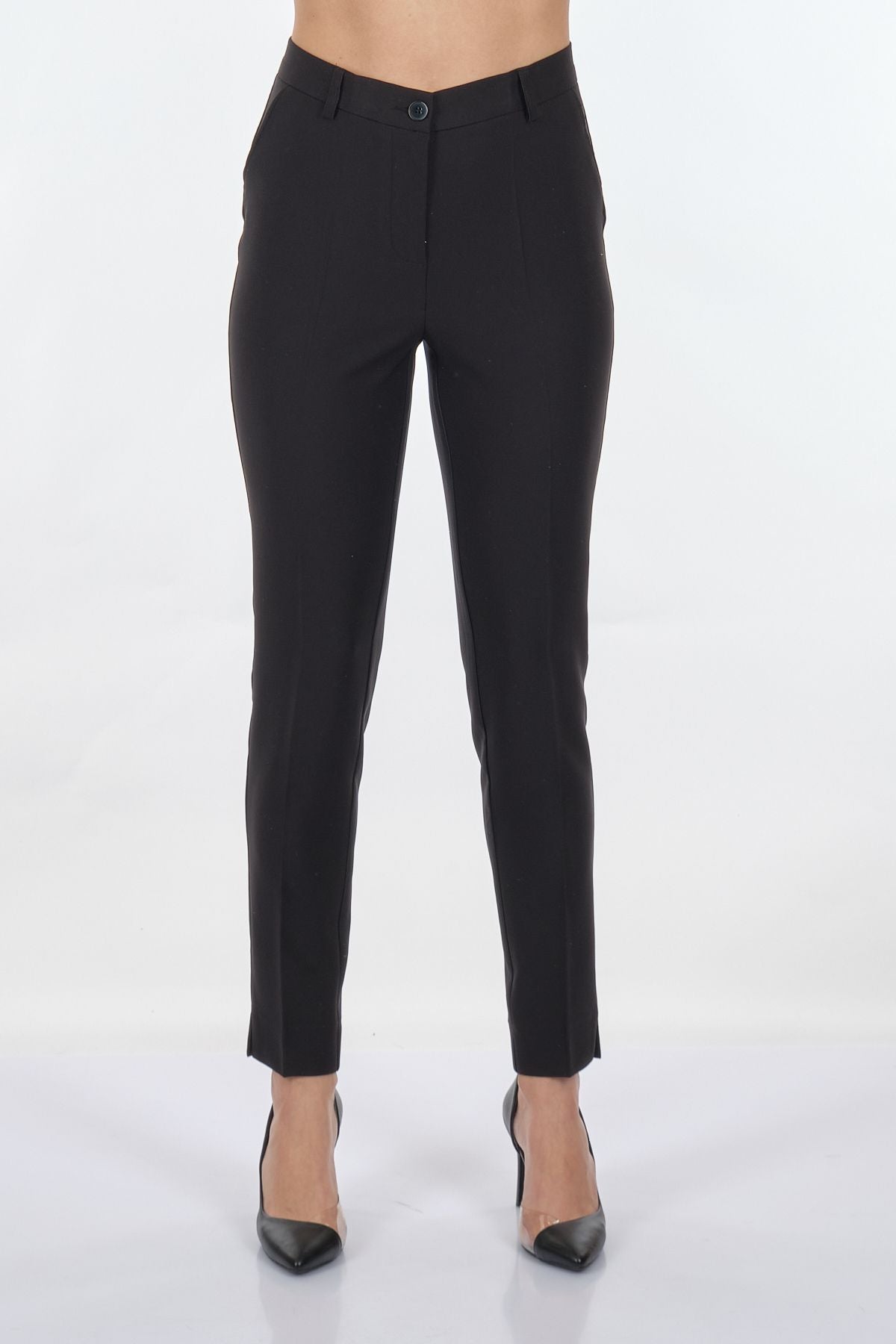 Seleste Kadın Slim Fit Pantolon - Minimalist Günlük Şık